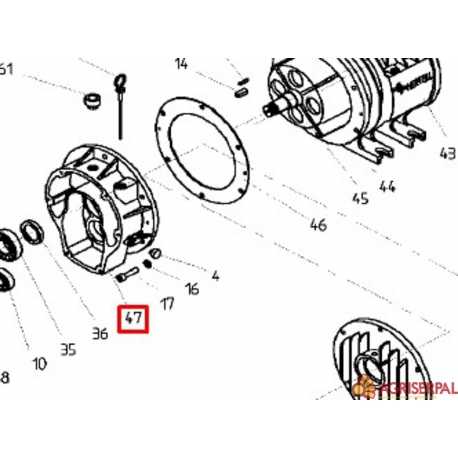 N.47. Tapa lisa para KDP-3000/5000