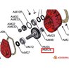 EJE PIÑON Z55 M2,5 (AM26)